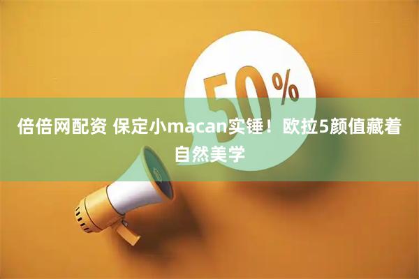 倍倍网配资 保定小macan实锤！欧拉5颜值藏着自然美学